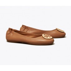 Replica Tory Burch Minnie Travel Ballet Flat,  Leather Online