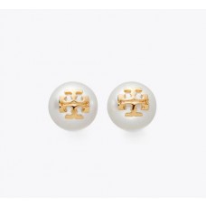 Wholesale Tory Burch Crystal-Pearl Stud Earring For Sale