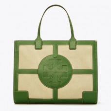 Wholesale Tory Burch Ella Canvas Quadrant Tote Bag Sale Online