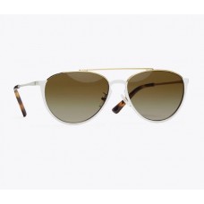 Wholesale Tory Burch Half-Rim Pilot Sunglasses For Sale