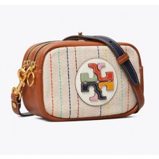 Wholesale Tory Burch Perry Canvas Color-Block Mini Bag For Sale
