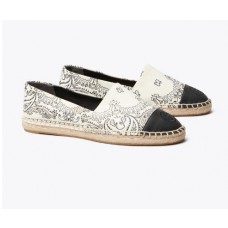 Wholesale Tory Burch Printed Color-Block  Espadrille On Sale