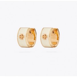 Fake Tory Burch Kira Enameled Huggie Hoop Earring On Sale