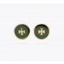 Replica Tory Burch Kira Enameled Circle Stud Earring For Sale