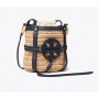 Replica Tory Burch Miller Straw Mini Bucket Bag Outlet Sale