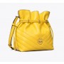 Wholesale Tory Burch Kira Chevron Mini Bucket Bag Outlet Sale